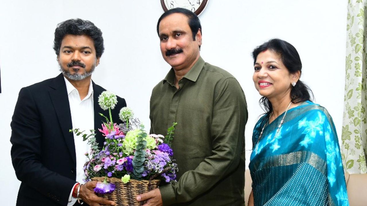 முதலமைச்சர் விஜய் உடன் அன்புமணி ராமதாஸ்