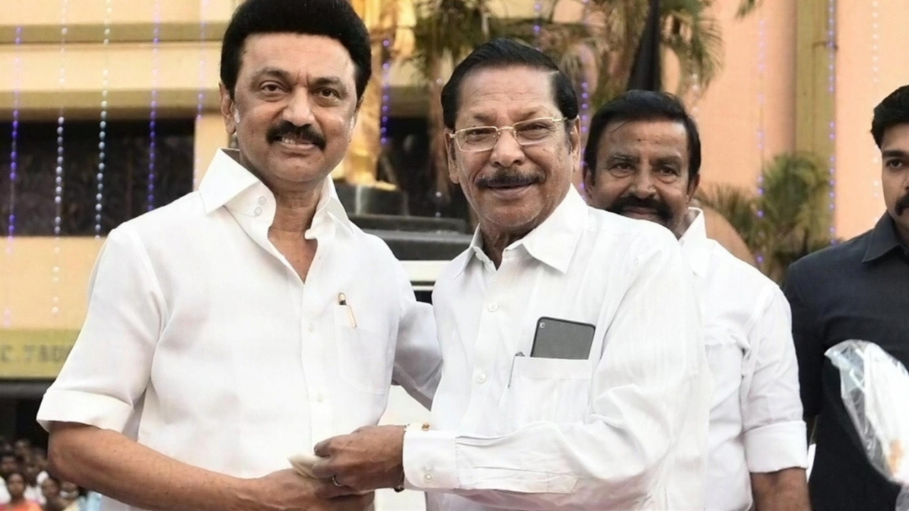 மு.க ஸ்டாலின் உடன் ஆர்.எஸ். பாரதி
