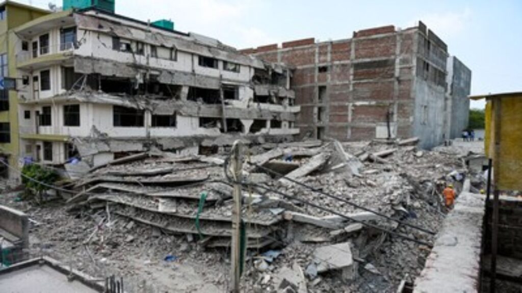 Delhi Building Collapse