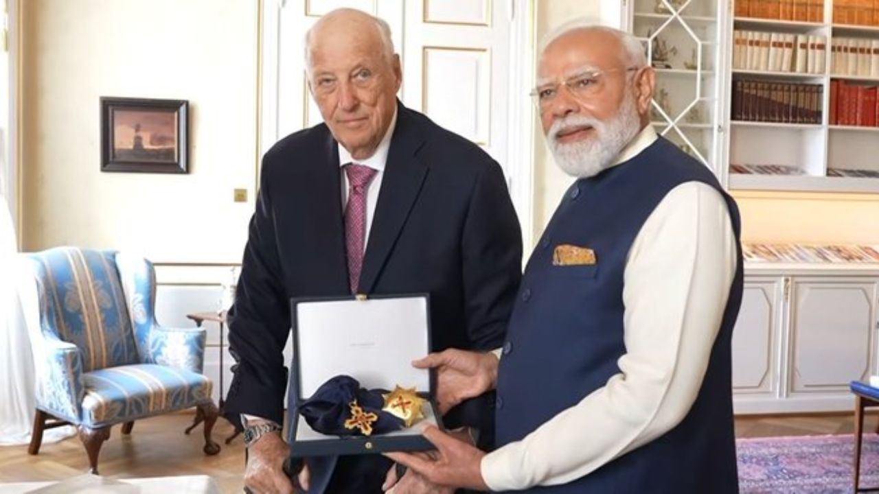 PM Modi Receives Norway’s Highest Honour