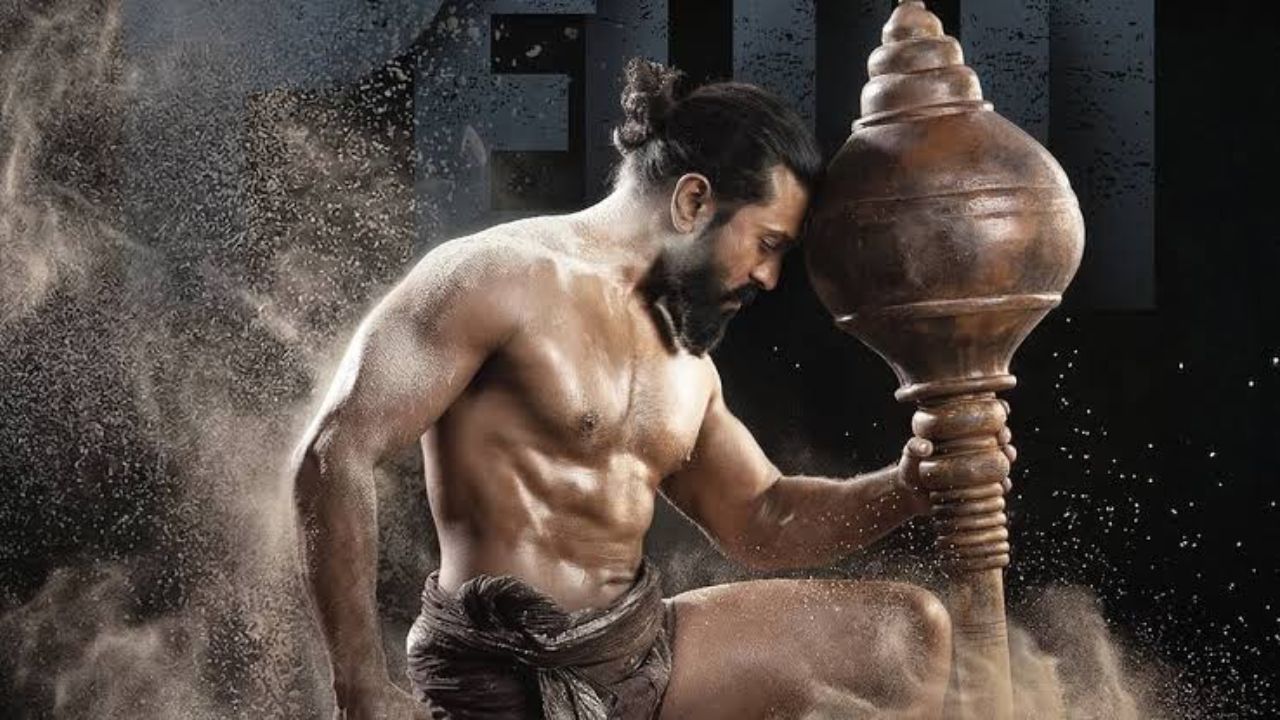 பெத்தி படத்தில் ராம் சரண்
