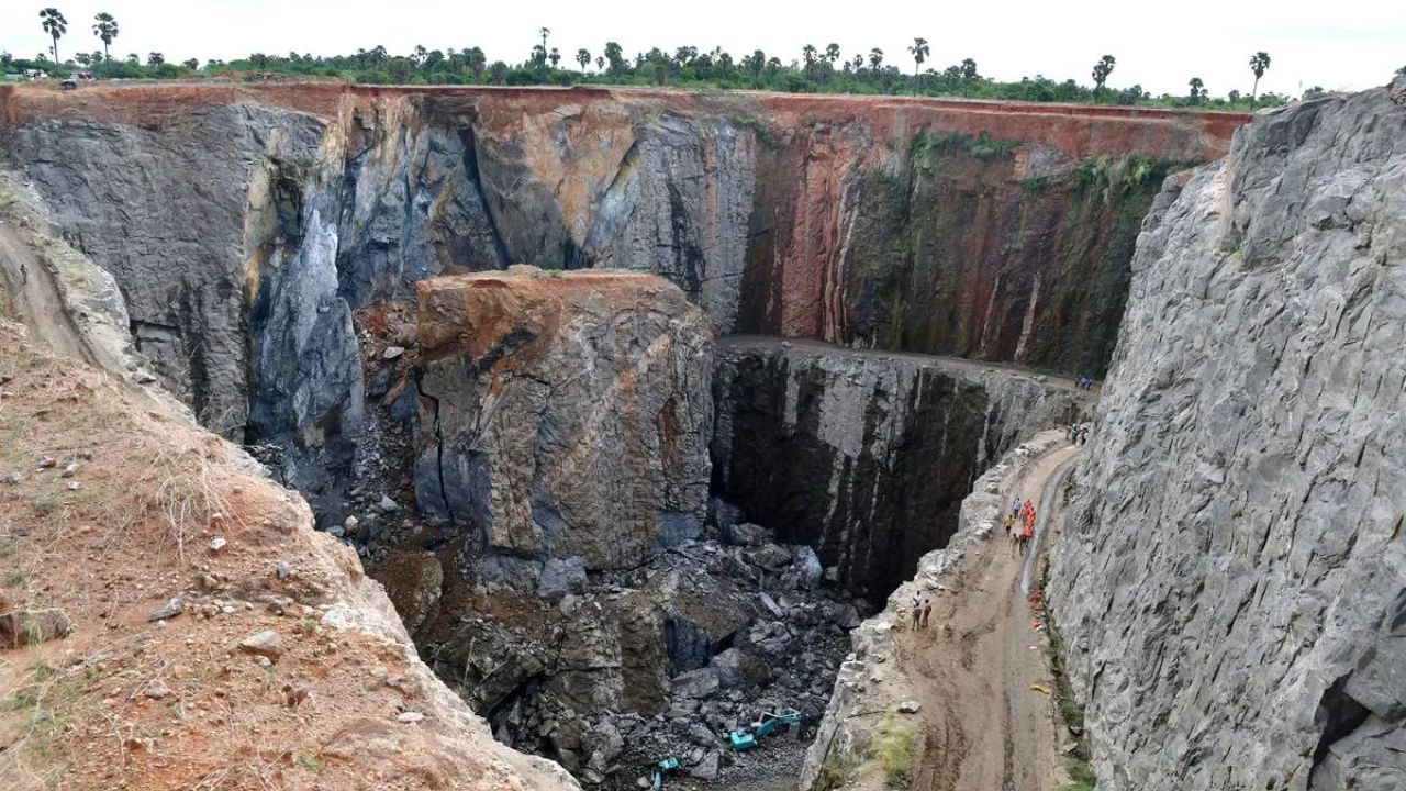 Illegal Quarry in Erode