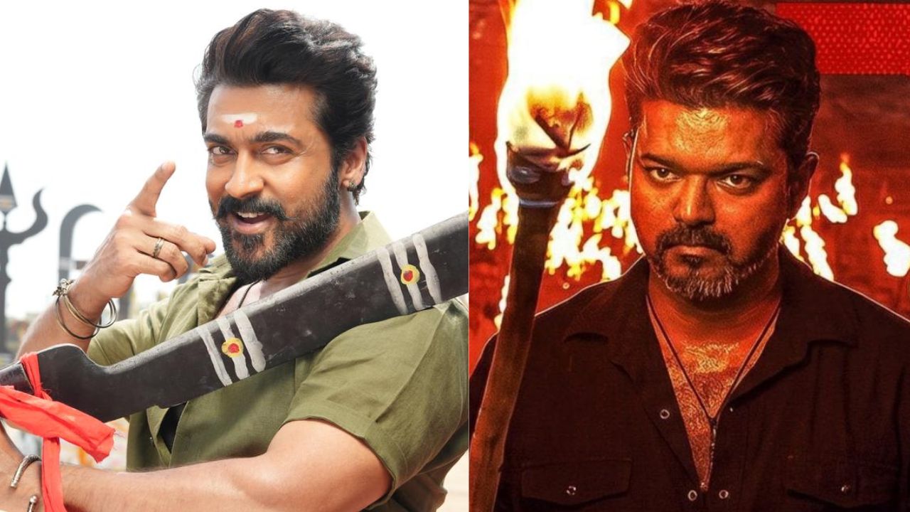 கருப்பு படத்தில் சூர்யா, விஜய்
