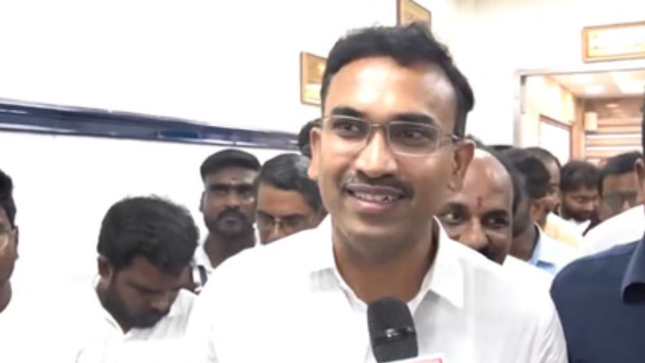 தமிழ்நாடு சுகாதாரத் துறை அமைச்சர் அருண் ராஜ்
