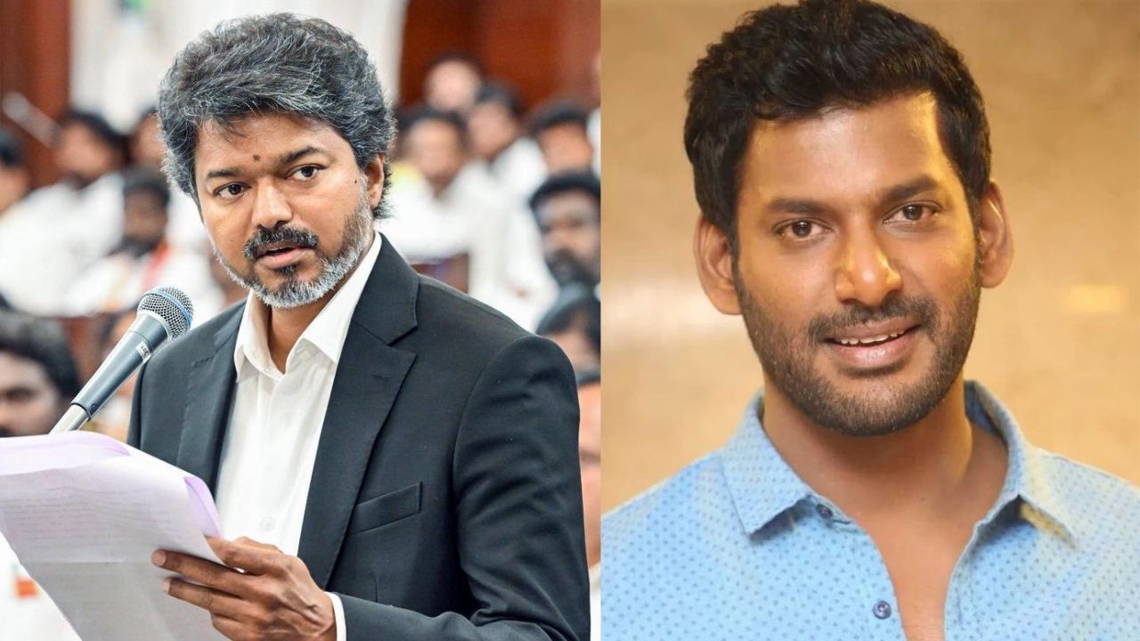 முதலமைச்சர் விஜய், நடிகர் விஷால்