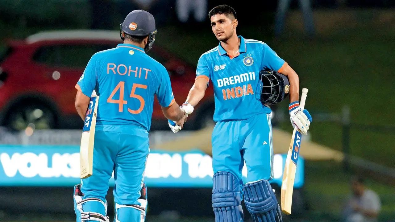 Gill on Rohit