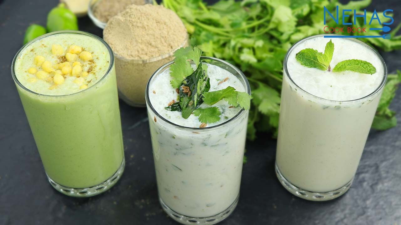 Cooling Chaas with Mint