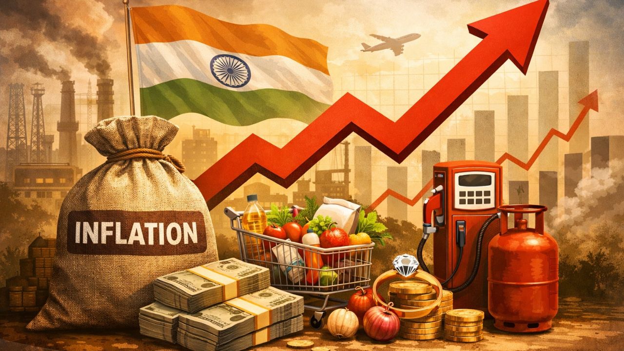 India Retail Inflation at 3.93%