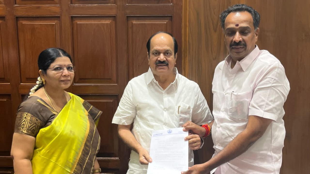 MLA M.R. Vijayabaskar Resigns from Assembly Seat