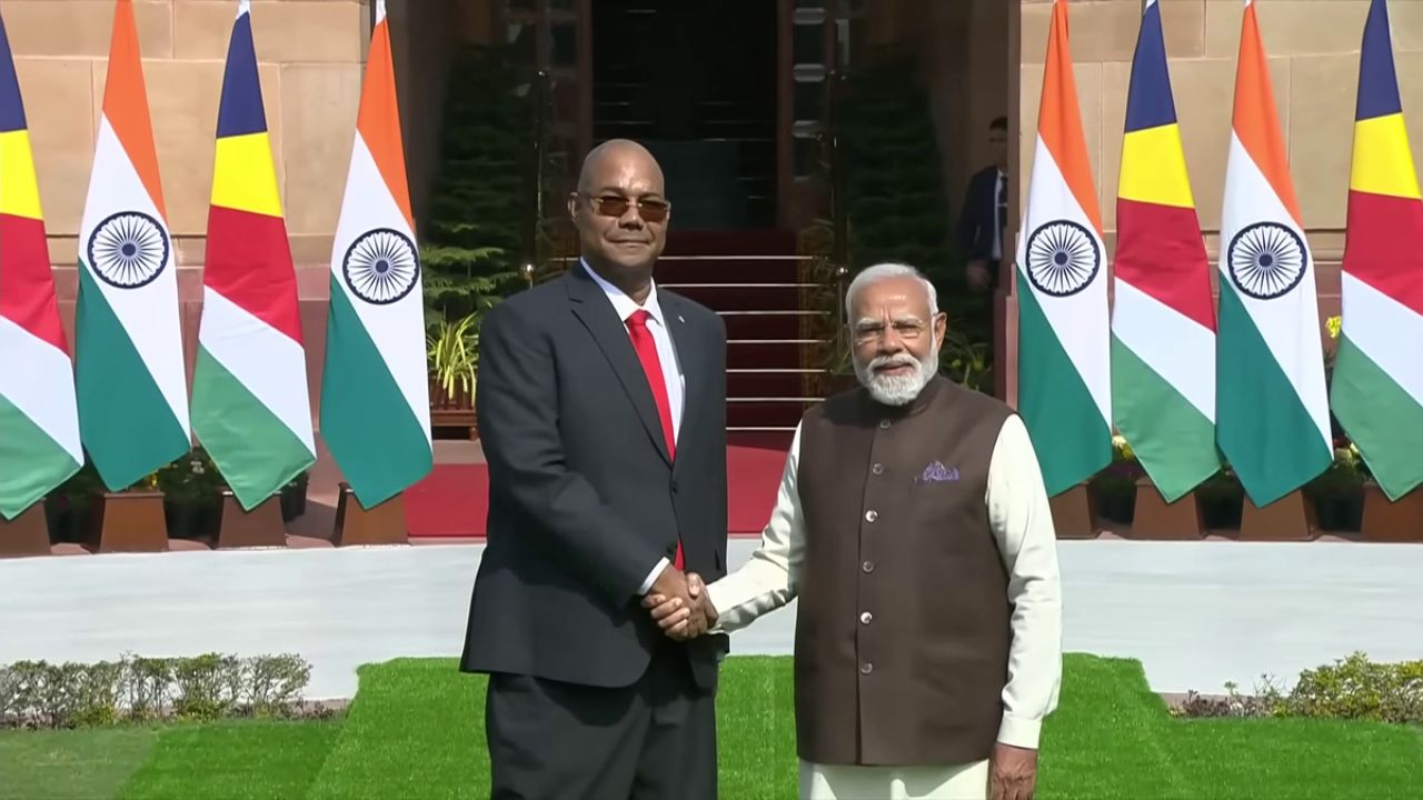 Narendra Modi seychelles Visit