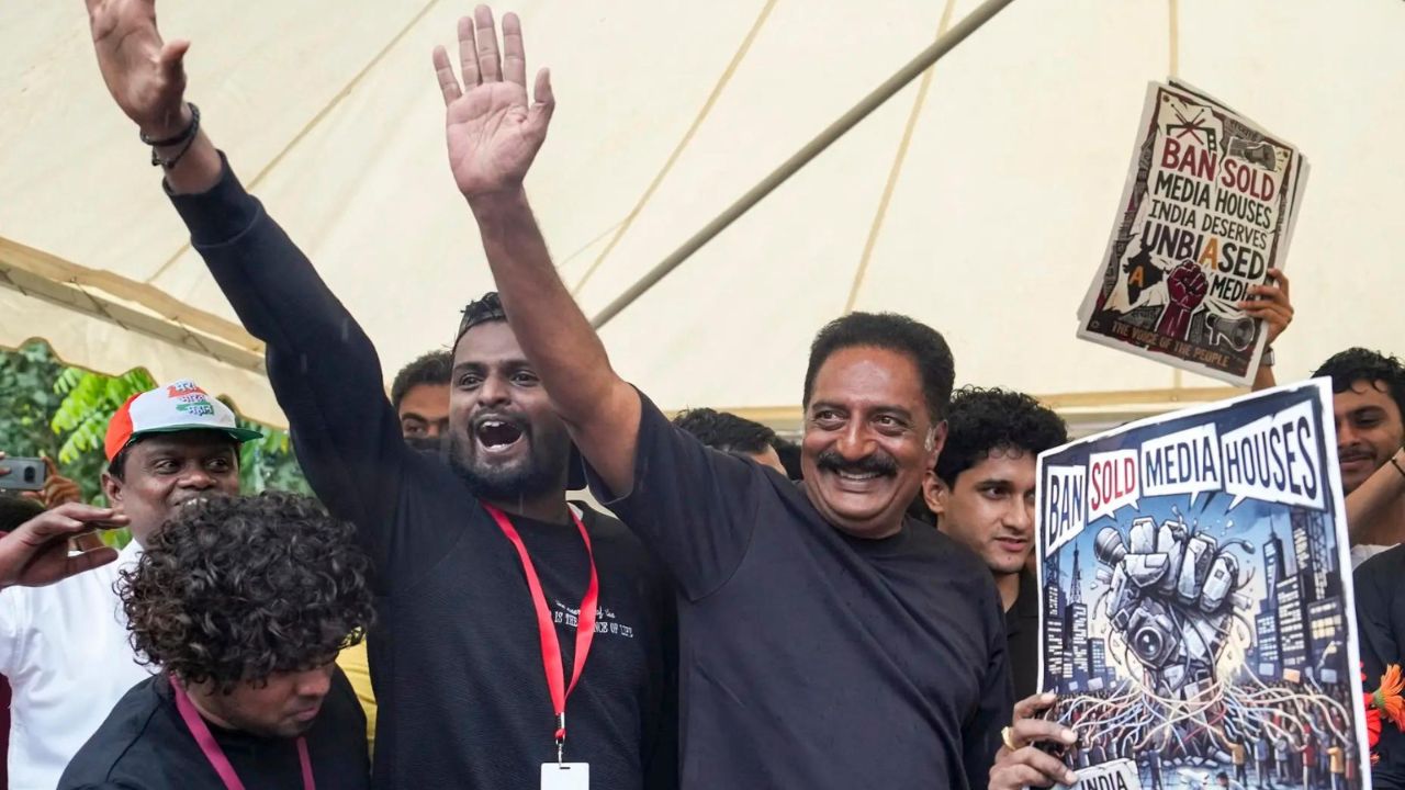 Prakash Raj at CJP rally