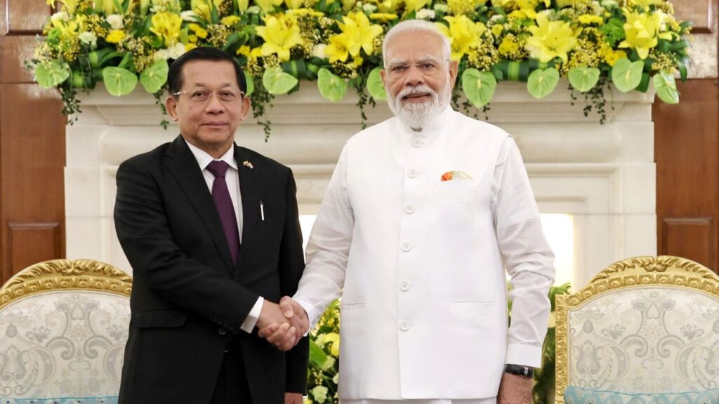 Myanmar President India visit
