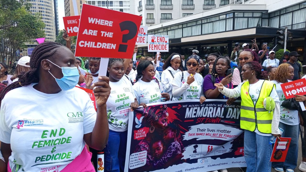 Kenya women Protest