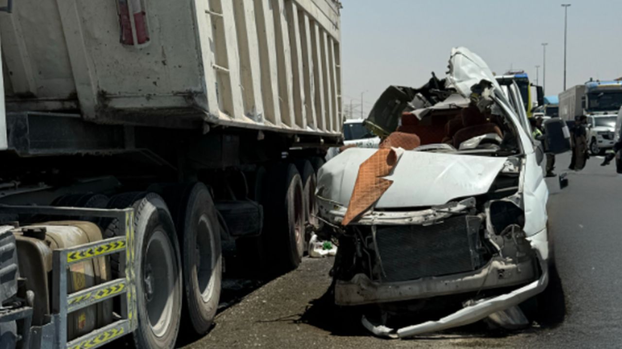 Nine injured in Dubai accident