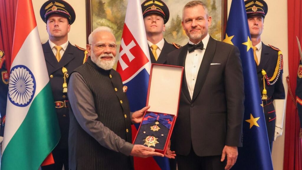 Slovakia Honours PM Modi