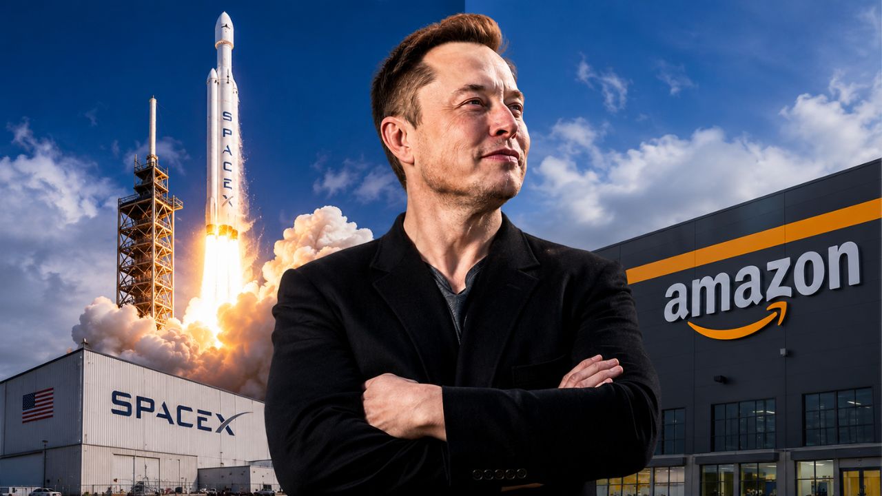 SpaceX Tops Amazon