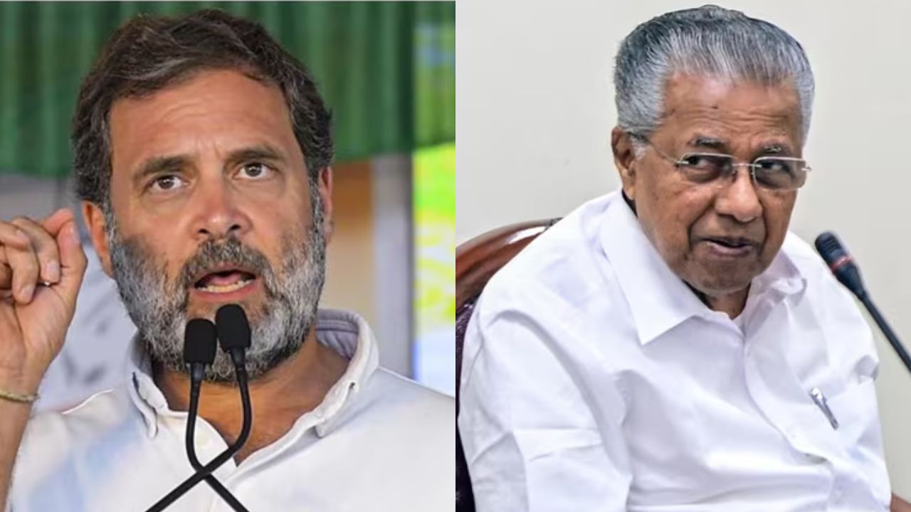 Vijayan slams Rahul