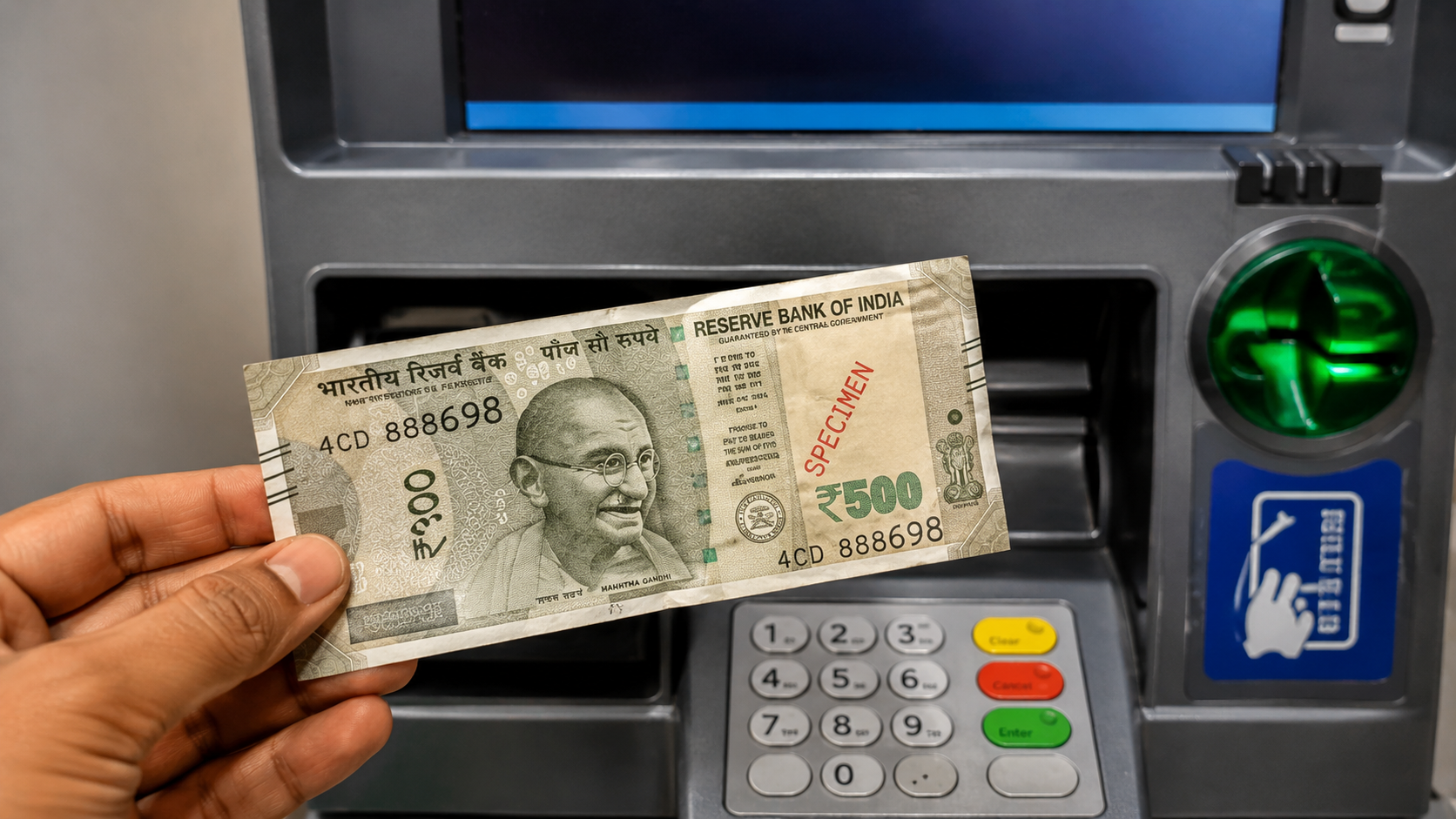 ATM Fake Note Scare