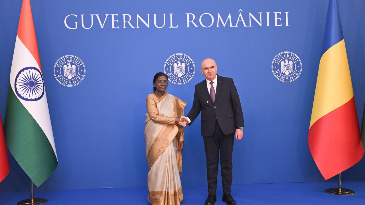 Draupadi Murmu Romania Visit