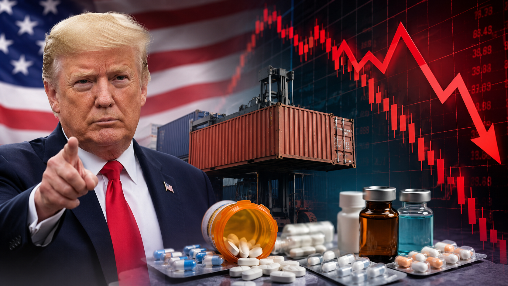 Pharma Stocks Sink