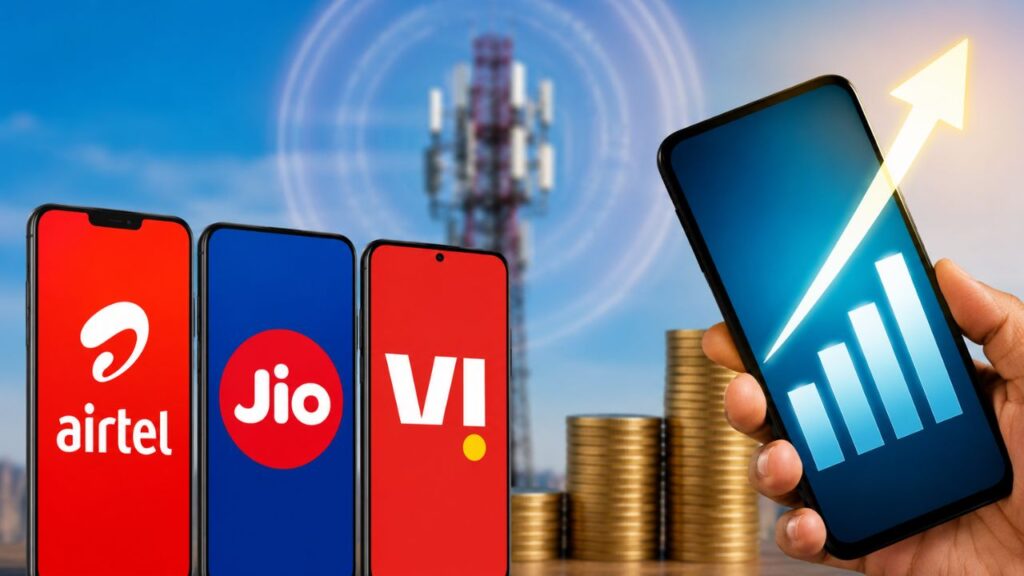Jio, Airtel Plan Recharge Hike