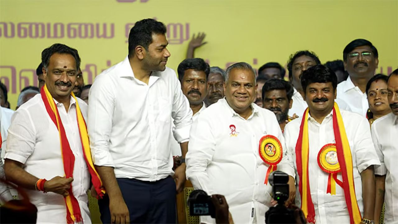 AIADMK Ex-Ministers Join TVK