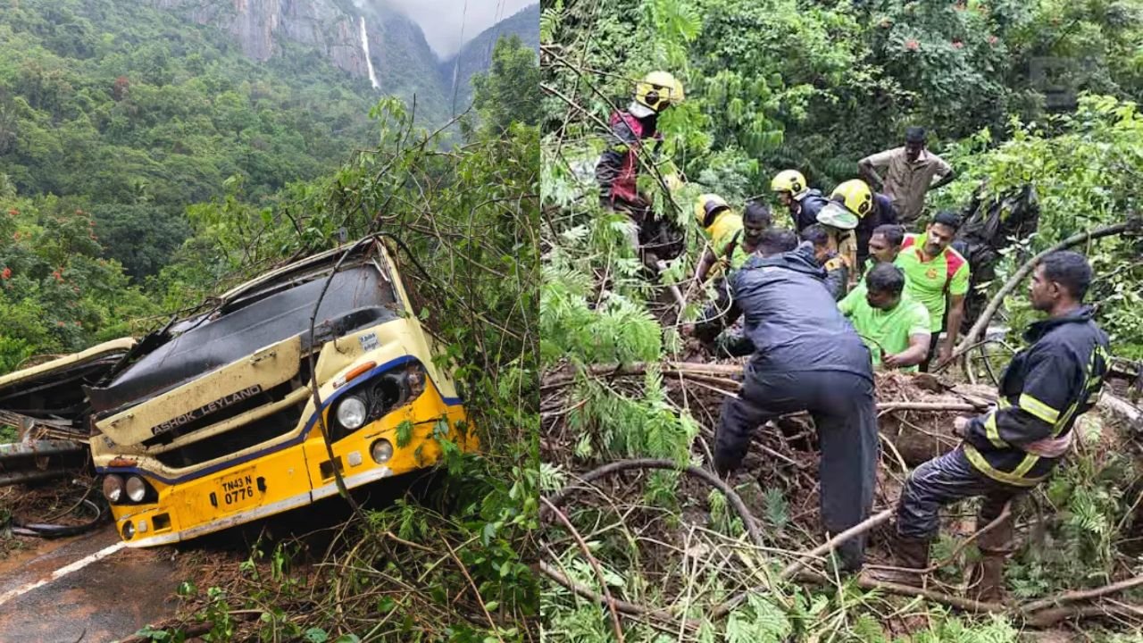 Landslide in Nilgiris