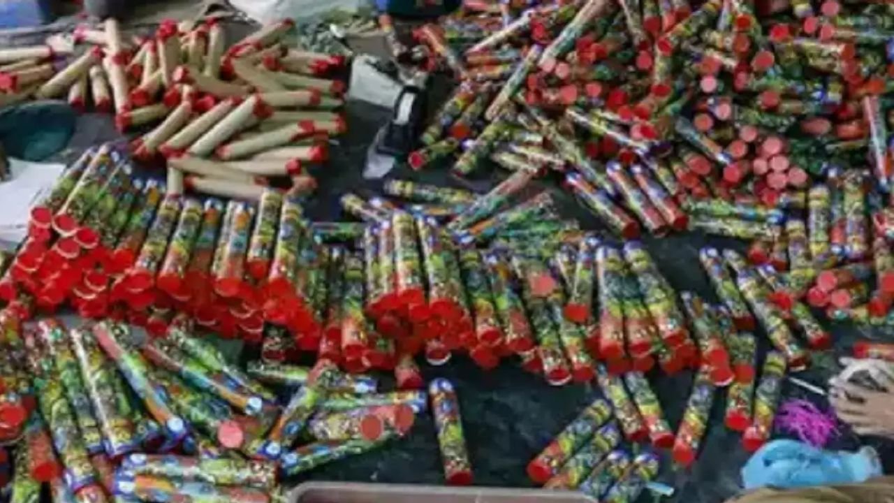 Illegal Firecracker Stockpile