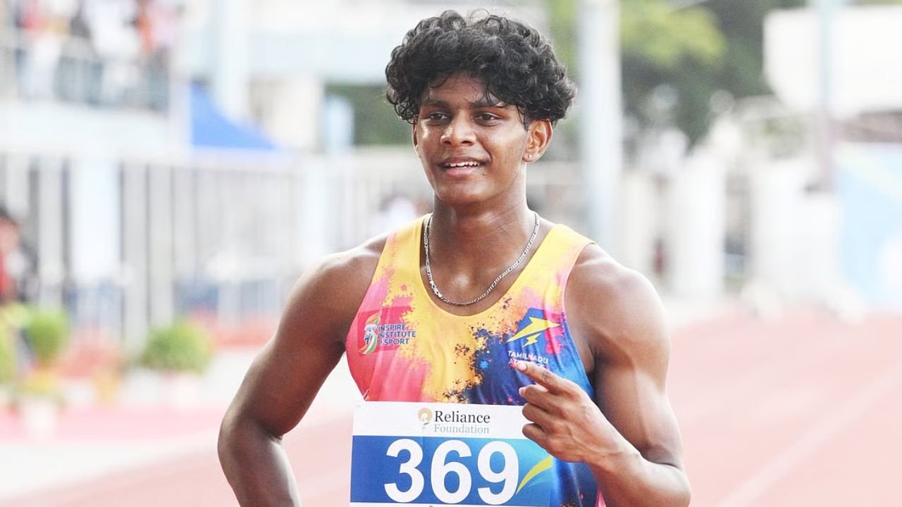 Neil Samraj 200m National Record