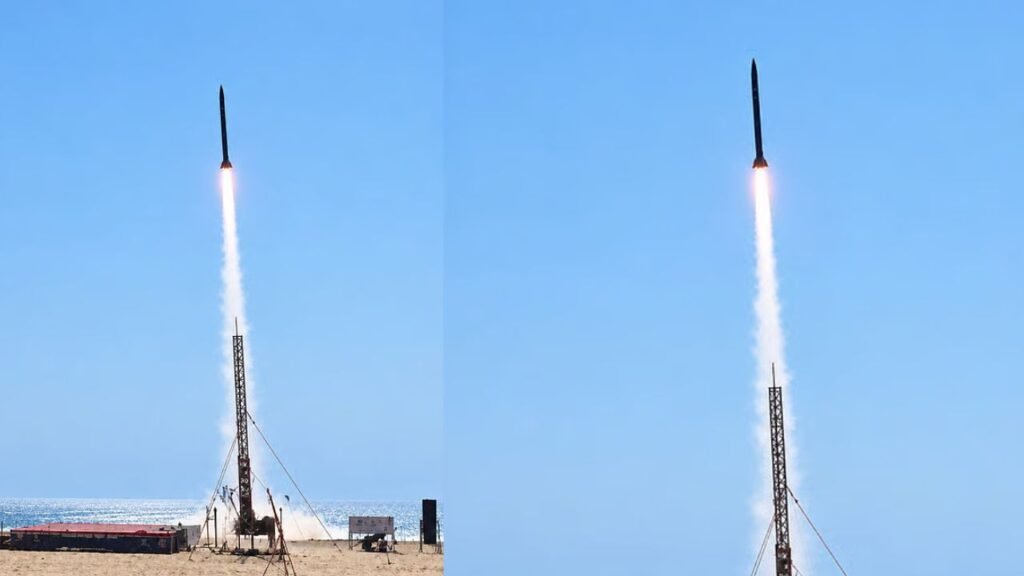 Hybrid Rocket Test