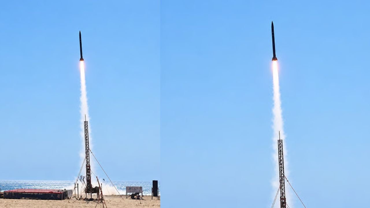 Hybrid Rocket Test