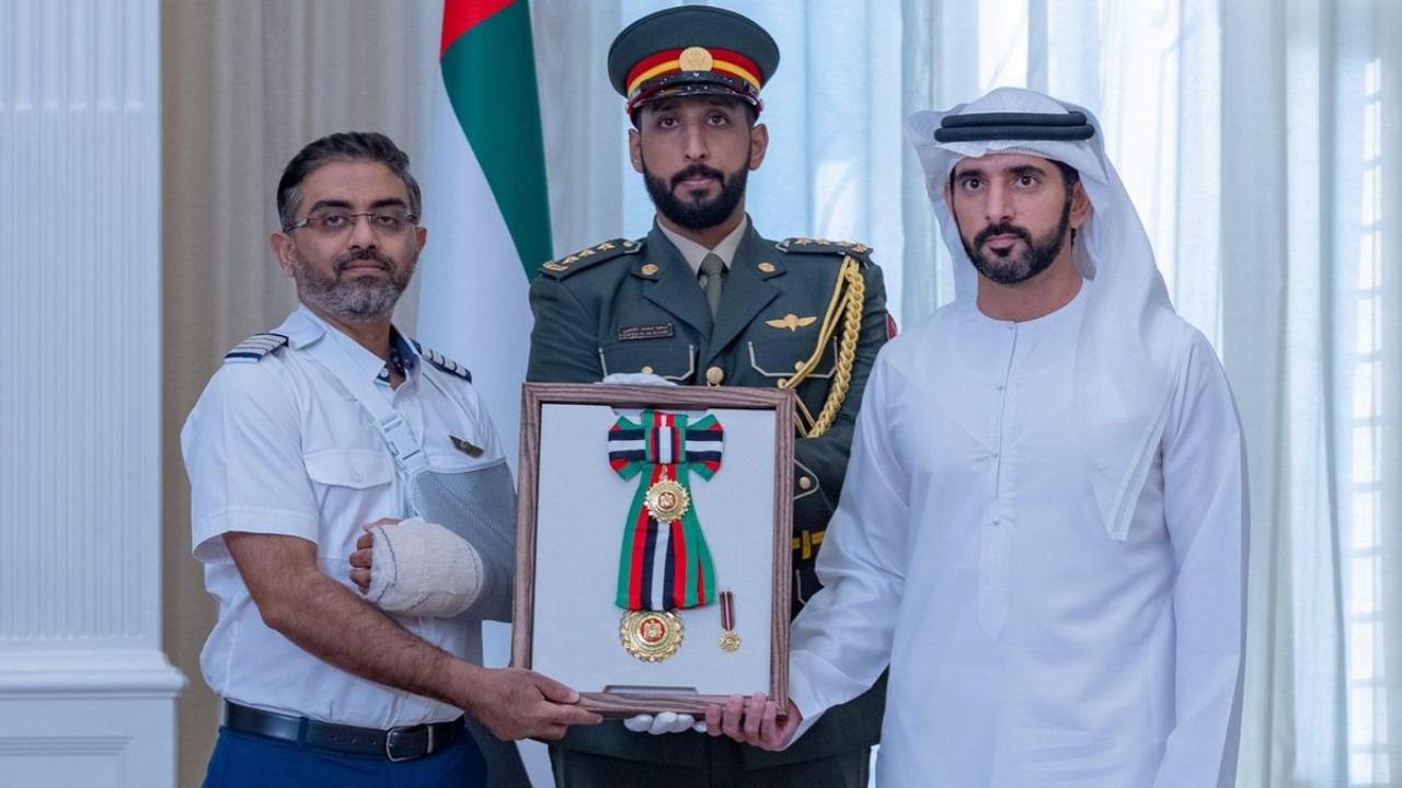 Indian Pilot Honoured by UAE