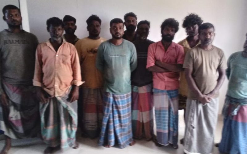 Tamil Nadu fishermen arrested