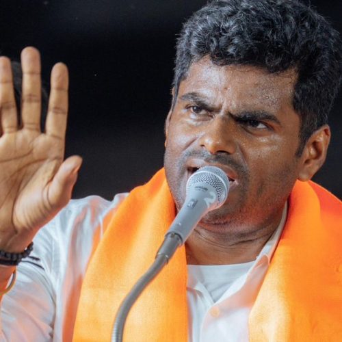 பாஜக முன்னாள் மாநிலத் தலைவர் அண்ணாமலை 