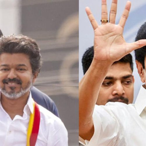 விஜய், மு க ஸ்டாலின்