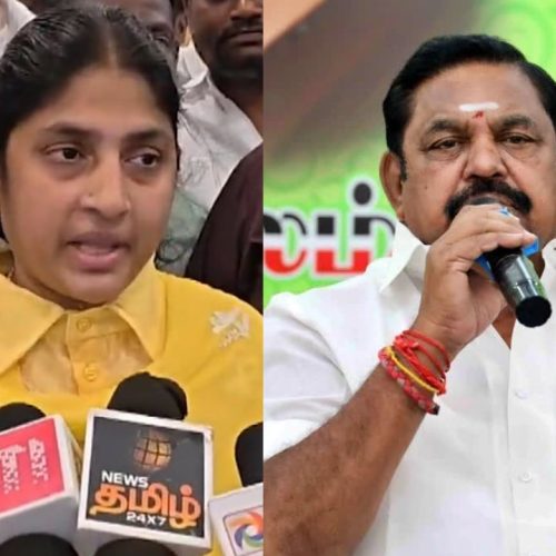 பொற்கொடி, எடப்பாடி பழனிசாமி