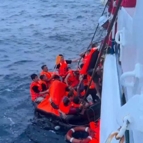 Cargo Ship Sinks
