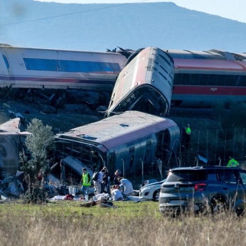Spain train Collision