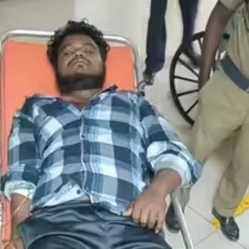 Double Murder Accused Shot, Arrested