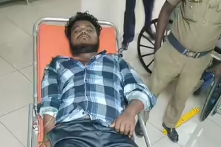 Double Murder Accused Shot, Arrested