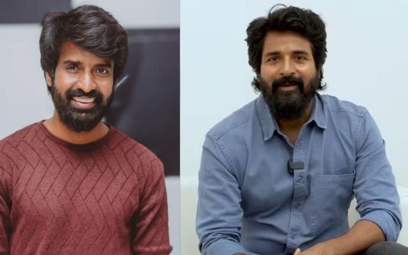 Actor Siva Karthikeyan visited the Maman shooting set