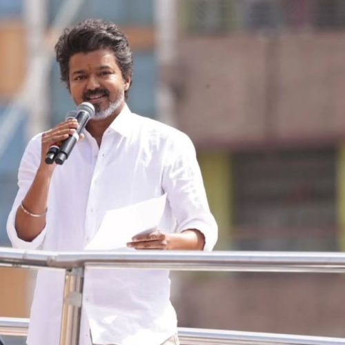 தவெக தலைவர் விஜய் 