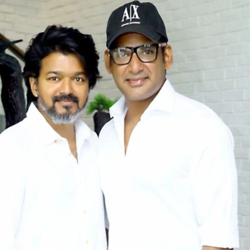 விஜய் உடன் விஷால்
