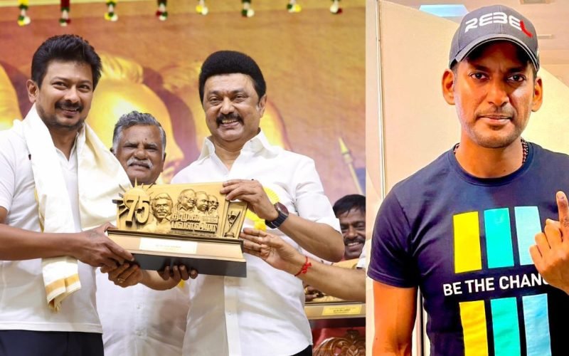 Actor Vishal congratulates Deputy CM Udayanidhi stalin