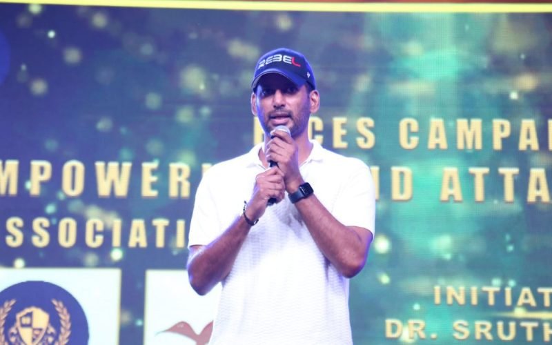 Vijay should meet journalists first says Actor Vishal