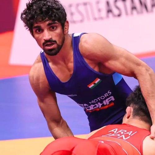 ஆசிய மல்யுத்த சாம்பியன்ஷிப்.. அமன் செராவத் தலைமை!