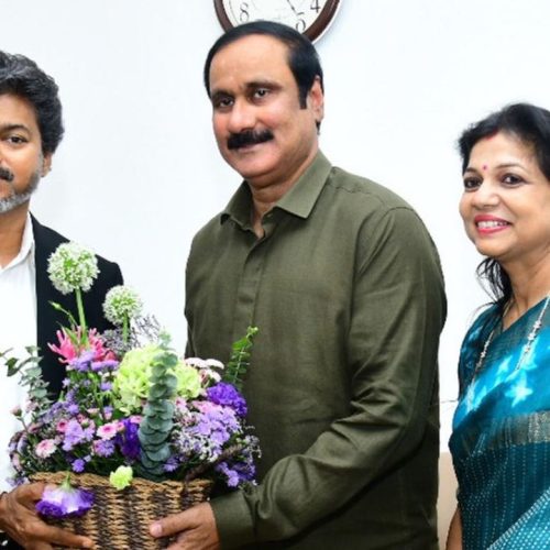 முதலமைச்சர் விஜய் உடன் அன்புமணி ராமதாஸ்