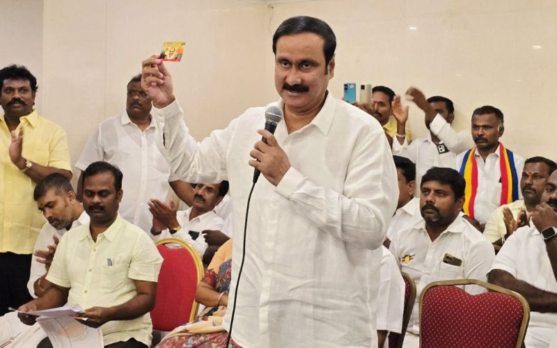 Anbumani asks MK Stalin if converting college departments into one-teacher schools is an achievement
