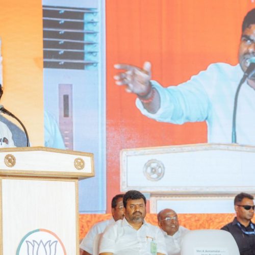  தமிழக பாஜக மாநில தலைவர் அண்ணாமலை
