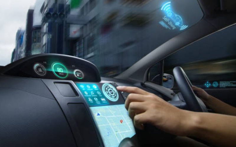 Touch screen cars